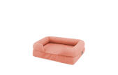 En liten 24 memory foam bolster seng i rosa
