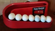 Rød egg rampe