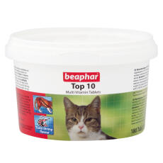 Beaphar cat topp 10 multivitamin 180 tabletter