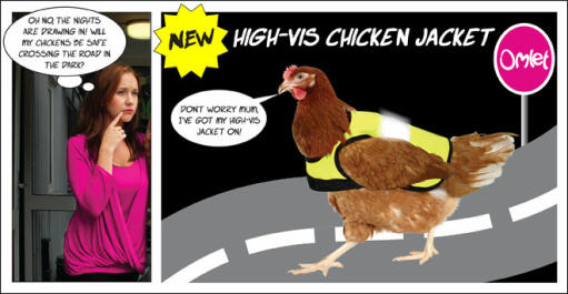Hold kyllinger trygge når de krysser veien!